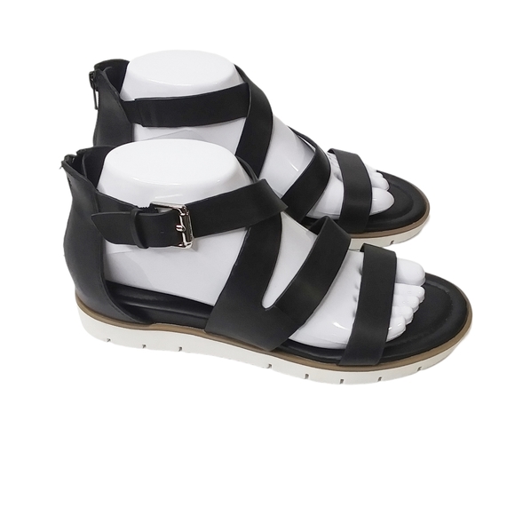 Sofft Starla Ankle Strap Leather Strappy Sandals - Picture 5 of 11